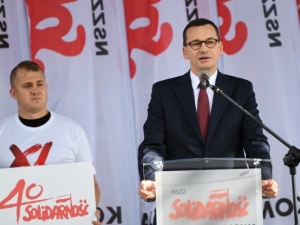 Premier Morawiecki: Solidarność to najpiękniejszy ruch społeczno-narodowy w historii całego świata