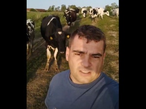 [video] 'Żaden zielony nie będzie mi właził na teren gospodarstwa! Rolnik z mocnym przesłaniem do rządzących