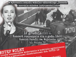 Koncert Pieśni Solidarności. Zapraszamy na transmisję online!