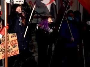 [video] Ty szmato jedna (...) wypier***j kur*o!. Szokujący hejt liderki szczecińskiego Strajku Kobiet nt. Kai Godek