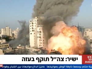 Trwa ostrzał rakietowy południowego Izraela ze Strefy Gazy po nocy intensywnych walk