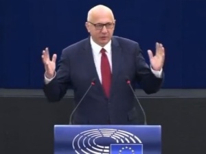 [VIDEO] Wyobraźmy sobie państwo.... Brudziński bezlitośnie punktuje opozycje w PE