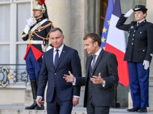 Andrzej Duda o rozmowie z Macronem: rysuje się bardzo jasna przyszłość współpracy polsko-francuskiej