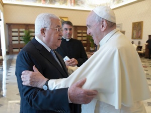 Papież przyjął na audiencji przywódcę Palestyny Mahmuda Abbasa