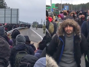 „Nie przejdą!” Rzeka migrantów z Białorusi. Polskie służby na granicy w Kuźnicy „przygotowane na wszelkie okoliczności”