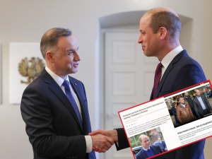 Wizyta księcia Williama w Polsce. Jest reakcja rosyjskiej propagandy