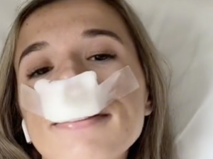 Znana tiktokerka poddała się operacji plastycznej nosa, aby jej dzieci urodziły się z ładnym nosem [WIDEO]