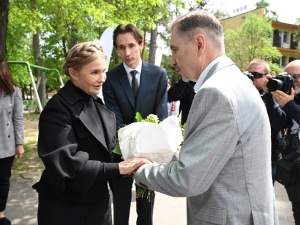 Wizyta Julii Tymoszenko w ośrodku Solidarności P. Duda: Uchodźcy w Spale są rodziną NSZZ 