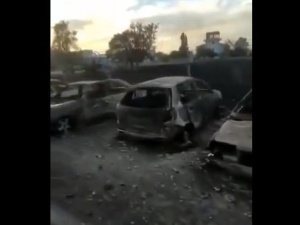  [wideo] Tak wygląda Krym po wczorajszych eksplozjach. Wstrząsające zniszczenia na rosyjskim lotnisku wojskowym