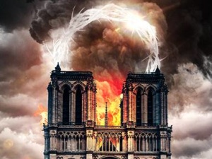 „Notre-Dame płonie”. Między świątynią i ogniem