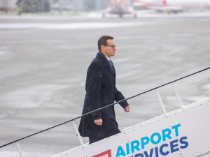 Premier Mateusz Morawiecki przybył do Kijowa 