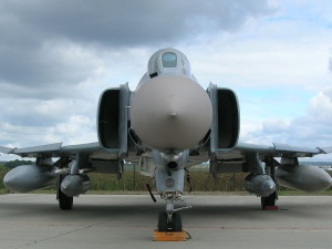 Myśliwiec NATO F-4 Phantom rozbił się u wybrzeży Grecji. Trwają poszukiwania pilota