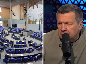 Skandal w Niemczech. Poseł Bundestagu wystąpił w programie Sołowiowa