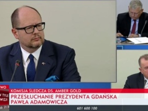 [video] Komisja śledcza ds. Amber Gold: Przesłuchanie prezydenta Gdańska Pawła Adamowicza
