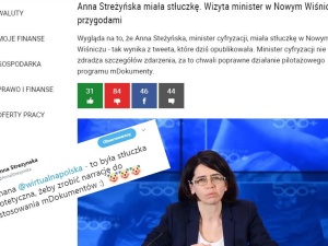 Kompromitacja redaktorów Wirtualnej Polski. Anna Streżyńska dementuje newsa portalu