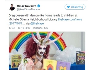 W Kalifornii drag queen czytają... dzieciom. Akcja ma przedstawić im zasady "płynności płciowej"
