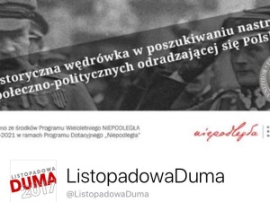 "Listopadowa Duma" - seria wydarzeń związanych z 99. rocznicą odzyskania niepodległości