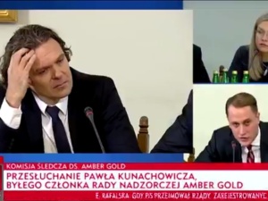 [video] Paweł Kunachowicz przed komisją ds. Amber Gold. M. Wassermann: Brnie pan bardzo niebezpiecznie...