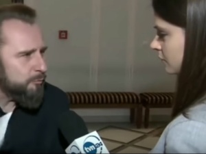 [video] Piotr Liroy Marzec do dziennikarki TVN24" "To co pani robi, to jest żart"
