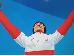 [video] Kamil Stoch odebrał złoty medal w Pjongczang