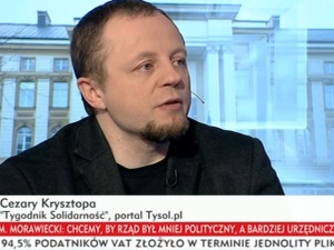 Cezary Krysztopa w TVP Info: Dymisje należy połączyć ze wzrostem wynagrodzeń dla tych, którzy zostaną
