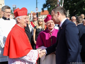 Prezydent uczestniczył w uroczystości ku czci św. Stanisława w Krakowie