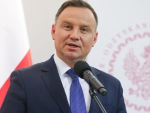 Andrzej Duda "mianował" piłkarza Ministrem Obrony Narodowej