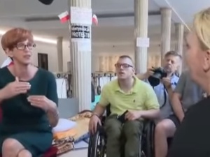 [video] Elżbieta Rafalska o proteście niepełnosprawnych: "To dobra decyzja"