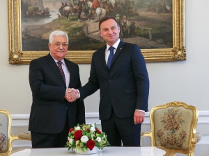 Prezydent Palestyny z wizytą w Polsce
