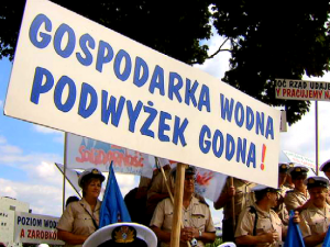 Pracownicy Wód Polskich rozpoczynają protesty