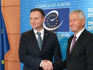 Prezydent Andrzej Duda: "Przystąpienie do Rady Europy było dla nas znakiem wolności"