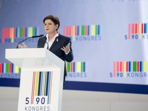 Premier Beata Szydło na Kongresie 590: budujemy nowoczesną Polskę, opartą na wartościach