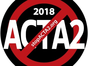 [transmisja online] Demonstracja przeciwko ACTA2 pod budynkiem PE w Warszawie