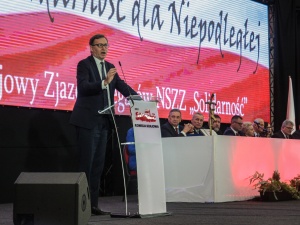 Jarosław Szarek, szef IPN na KZD: Za sto lat w podręcznikach zostanie pamięć o Solidarności