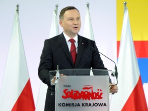 Andrzej Duda na XXVIII Krajowym Zjeździe Delegatów: "Zobowiązania wobec Solidarności będą realizowane"