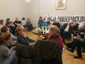 Strajkuje poznańska budżetówka. Czekaja na Jaśkowiaka