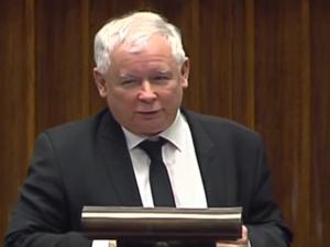 Jarosław Kaczyński w sejmie:Żadnej kukły [Wałęsy] nie paliłem. To historia,która miała zniszczyć opozycję