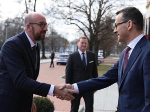 [video] Spotkanie premiera Morawieckiego z belgijskim szefem rządu Charlesem Michelem