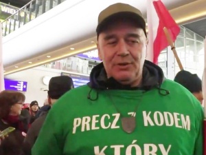 [video] Zygmunt Poziomka: W lutym 3 razy widziałem Pana Broniarza. Szedł po schodkach do siedziby PO