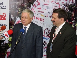 Lech Kaczyński upamiętniony na Uniwersytecie Gdańskim