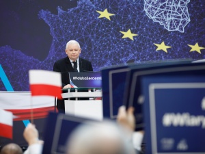 [video] Konwencja PiS: Kaczyński: Dokonamy takiej implementacji ACTA2, że wolność zostanie zachowana