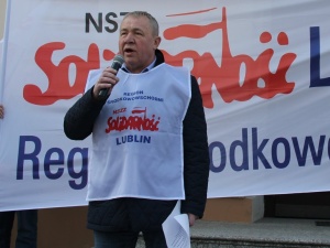 Marian Król ["S" Lublin]: "Postulaty, które "Solidarność" wypisuje na swoich sztandarach, wybrzmiały"