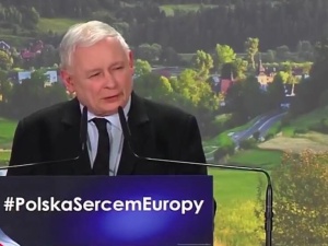 [video] Jarosław Kaczyński: "Najmniej sto złotych od jednego tucznika i pięćset złotych od jednej krowy"