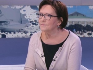 [video] "Egzaminy odbyły się tylko dzięki odpowiedzialności nauczycieli". Ewa Kopacz w Polsat News