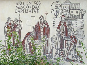 Święto Chrztu Polski. 14 kwietnia 966 roku Mieszko I przyjął chrzest podczas Wigilii Paschalnej