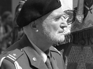 Uroczystości pogrzebowe Zdzisława Grefflinga żołnierza Szarych Szeregów, działacza podbeskidzkiej „S”