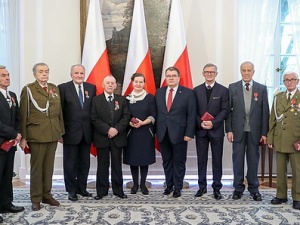 Uroczystość wręczenia Orderów Odrodzenia Polski w Belwederze