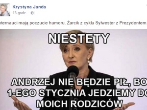 Ojciec Pani Prezydentowej jest ciężko chory,ale Krystyna Janda bawi się świetnie + komentarze internautów