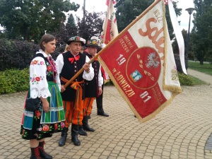 Uroczyste obchody 39. rocznicy powstania NSZZ Solidarność w Łowiczu