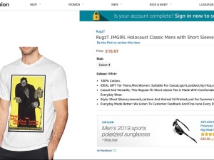 "Idealny prezent dla nastolatków, mężczyzn, kobiet...". Amazon oferuje antysemicką koszulkę